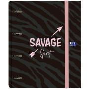 a4 notepad with replacement grid Oxford Animal Print