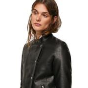 Leather jacket woman Pepe Jeans Axia