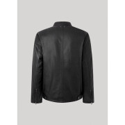 Leather jacket Pepe Jeans Vonn