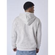 Sweatshirt hoodie with liquid paint pattern Project X Paris