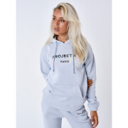 Women's hooded sweatshirt with embroidery Project X Paris