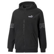 Full zip hoodie Puma Power Winterized