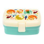 Lunch box with child tray Rex London Wild Wonders
