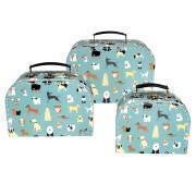 Set of 3 suitcases for children Rex London Best In Show