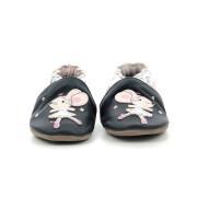 Baby girl slippers Robeez Dancing Mouse