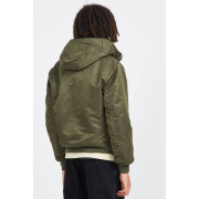 Double sherpa hooded zipped jacket Schott