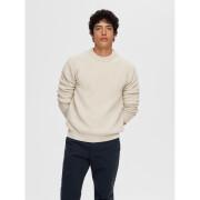 Round neck sweater Selected Dane