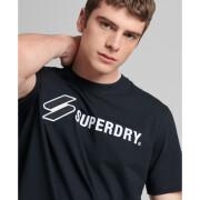 T-shirt with applied logo s Superdry