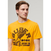 Patterned T-shirt Superdry Track And Field Athletic