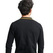 Long sleeve polo shirt with piping Superdry Vintage