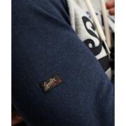 Organic raglan sleeve hoodie Superdry Vintage Logo Heritage