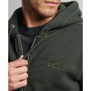 Logo zipped hoodie Superdry Essential
