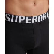 Boxer shorts in organic cotton Superdry Dual Logo (x2)