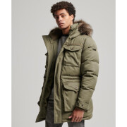 Parka with faux fur Superdry Chinook