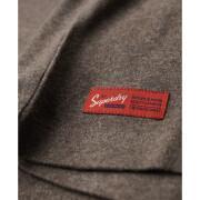 T-shirt with tunisian collar and embroidered logo Superdry Vintage