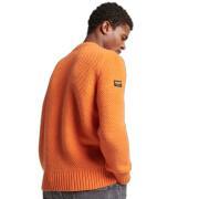 Twisted knit sweater with dropped shoulders Superdry