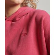 Sweatshirt hoodie court washed out woman Superdry