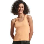 Tank top with lace trim woman Superdry