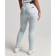 Women's high-waisted skinny jeans in organic cotton Superdry
