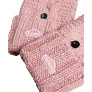 Women's twisted knit gloves Superdry