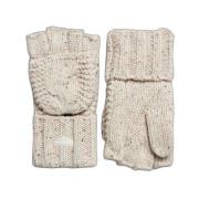 Women's twisted knit gloves Superdry