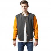 Urban Classic 2-tone college sweat jacket