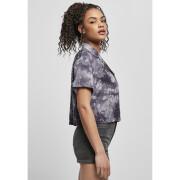 Woman's shirt Urban Classics viscose tie dye resort (Large sizes)