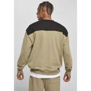 Sweatshirt round neck Urban Classics upper block (large sizes)