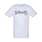 Short sleeve t-shirt with large logo Schott