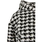 Short oversize sherpa fleece for women Urban Classics AOP