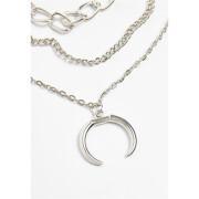 Necklace Urban Classics Open Ring Layering