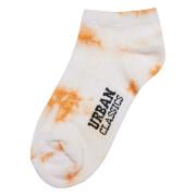 Lot of 5 pairs of socks Urban Classics Tie Dye Invisible
