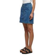 Mini skirt in organic stretch denim large sizes woman Urban Classics