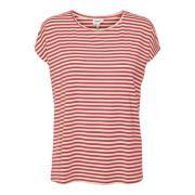 Women's plain striped T-shirt Vero Moda Ava