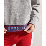 Women's chenille hoodie Superdry Sportstyle