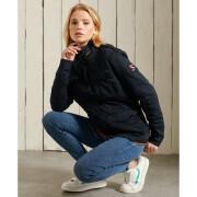 Women's classic leather jacket Superdry Rookie