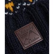 Women's knitted hat Superdry Intarsia